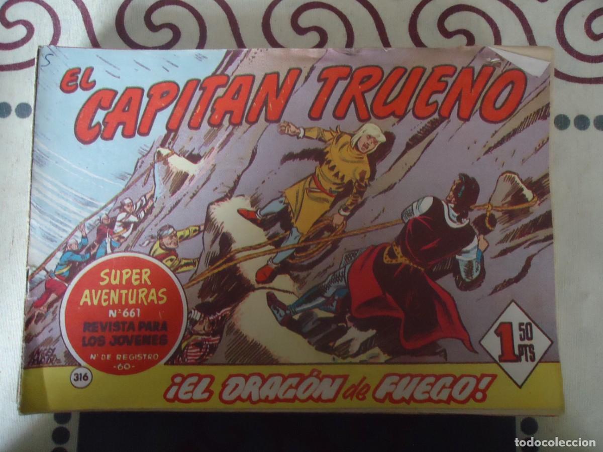 BDs: CAPITAN TRUENO N&ordm; 316, el dragon de fuego