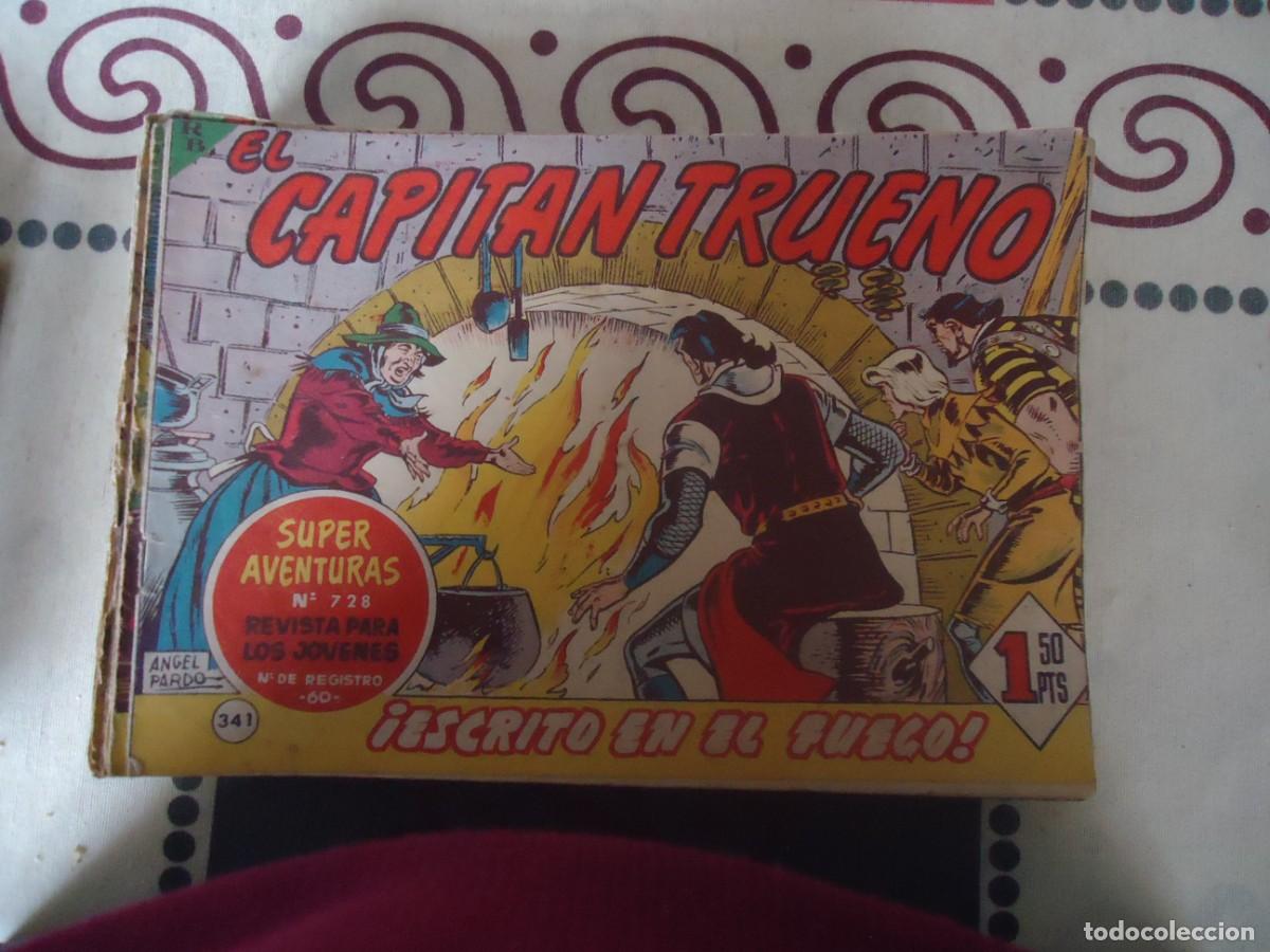 BDs: CAPITAN TRUENO N&ordm; 341, escrito en el fuego