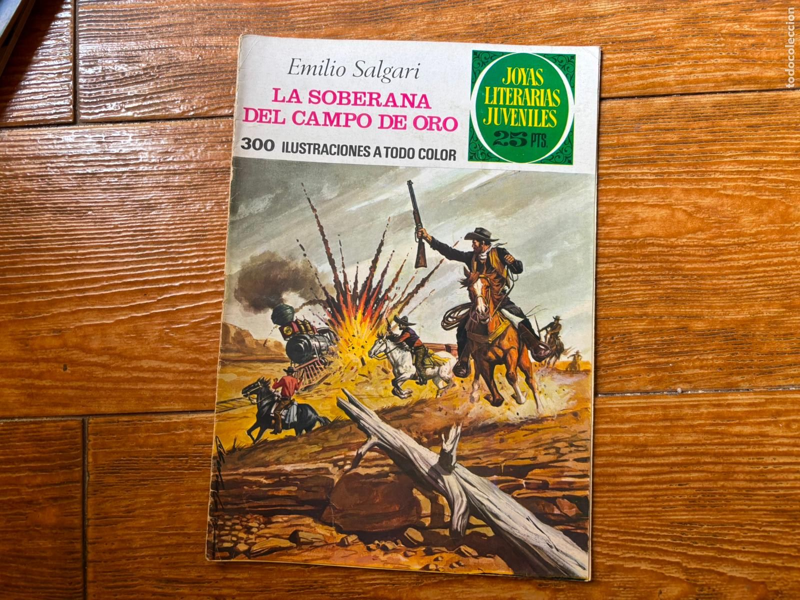 Tebeos: JOYAS LITERARIAS JUVENILES N&ordm; 153 LA SOBERANA DEL CAMPO DE ORO EDITORIAL BRUGUERA