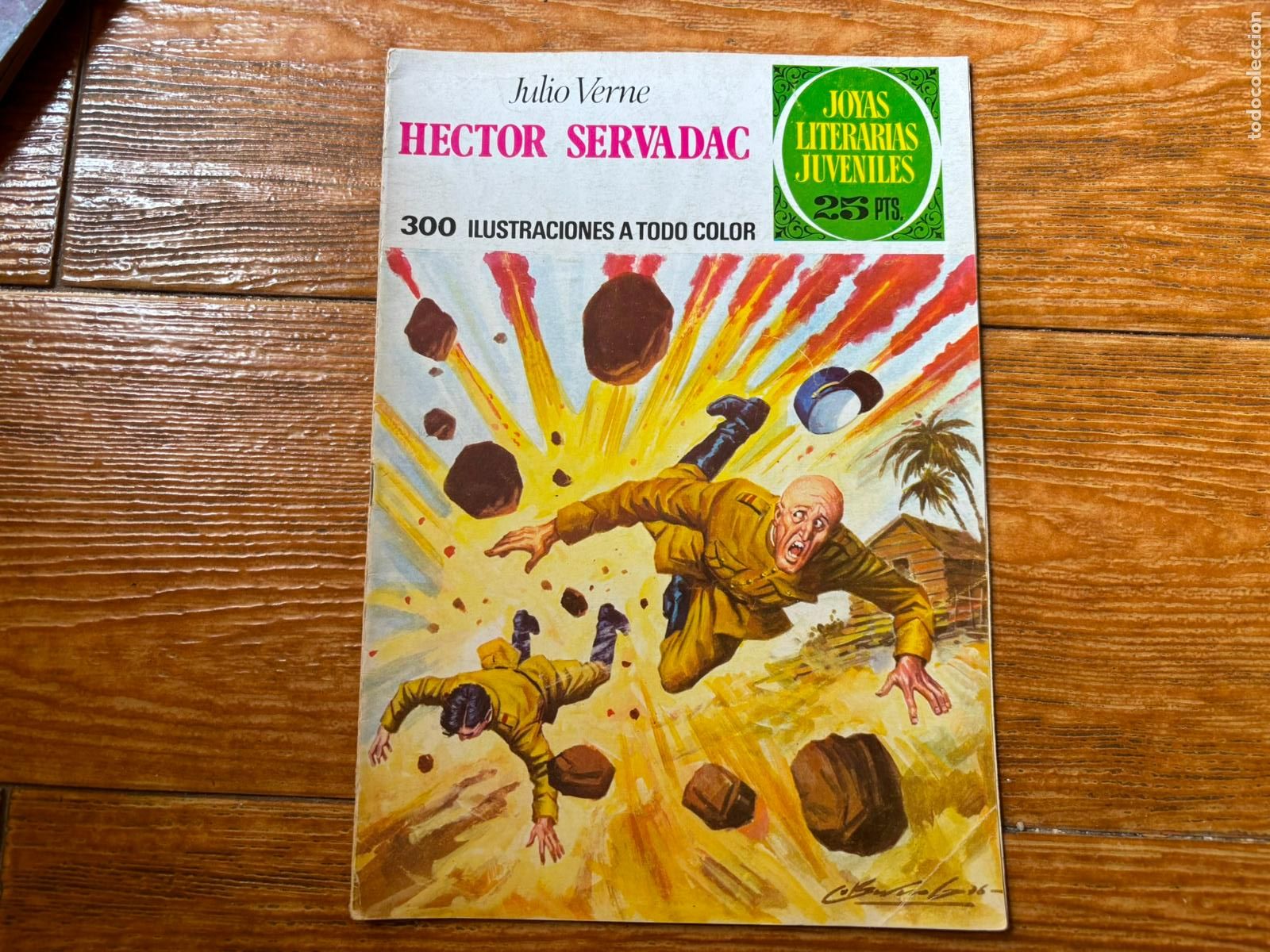 Tebeos: JOYAS LITERARIAS JUVENILES N&ordm; 167 HECTOR SERVADAC EDITORIAL BRUGUERA