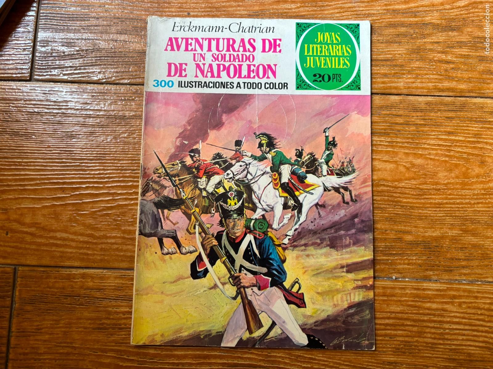 Tebeos: JOYAS LITERARIAS JUVENILES N&ordm; 15 AVENTURAS SOLDADOS DE NAPOLEON EDITORIAL BRUGUERA