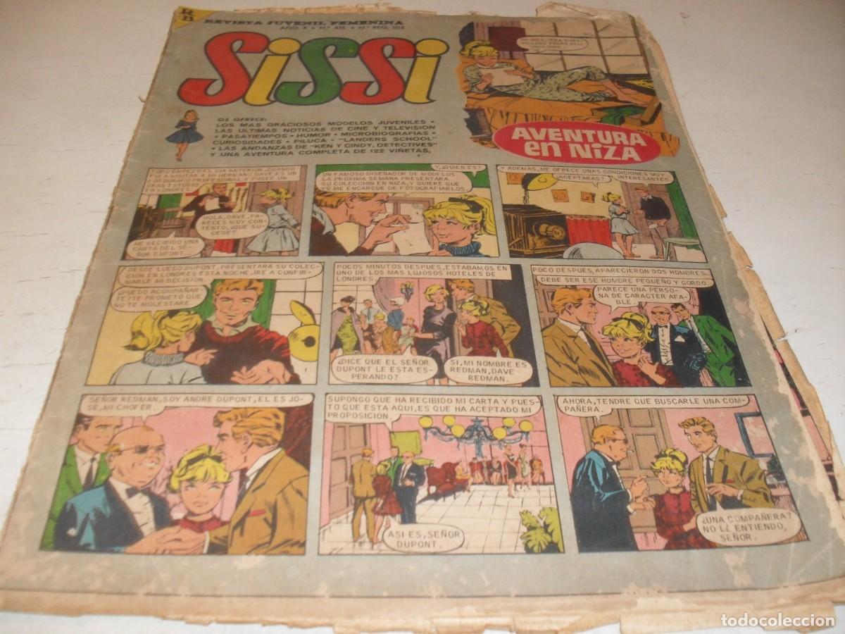 Tebeos: SISSI JUVENIL N&ordm; 415,CON PILUCA,NI&Ntilde;A MODERNA,DE SEGURA,DE 443.BRUGUERA,1959