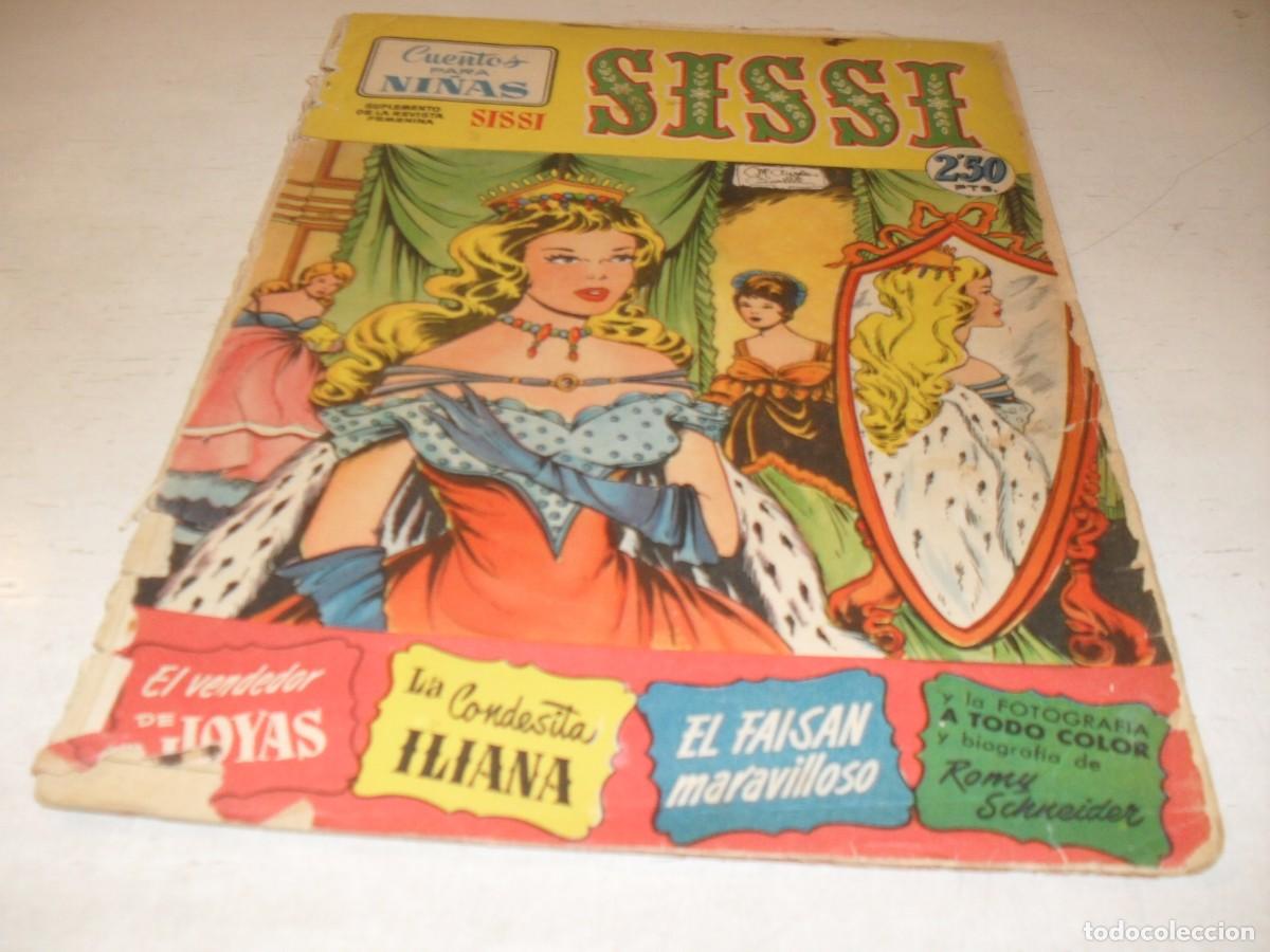 Tebeos: SISSI CUENTOS PARA NI&Ntilde;AS N&ordm; 1 y 2,LOS 2 PRIMEROS,VAN GRAPADOS,DE 443.BRUGUERA,1959