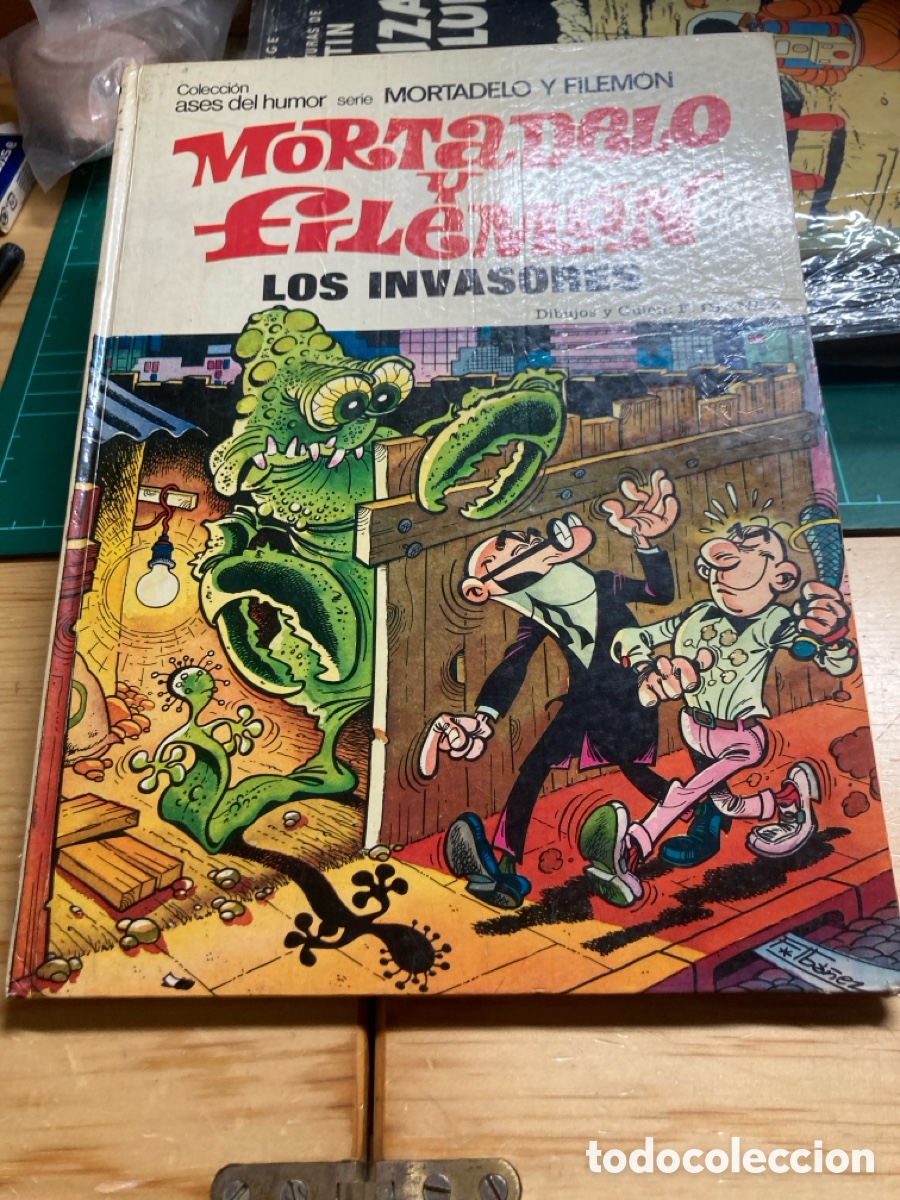 Tebeos: Mortadelo y Filemon los invasores num. 29 1974