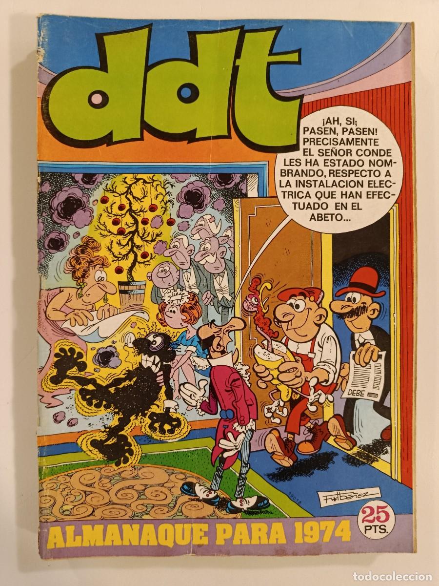 Tebeos: DDT. ALMANAQUE PARA 1974. BRUGUERA