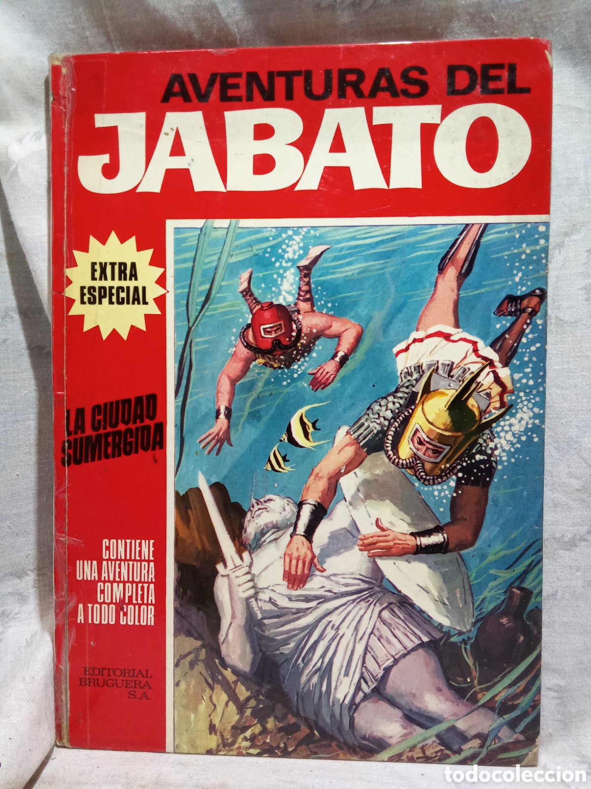 Giornalini: AVENTURAS DEL JABATO, EXTRA ESPECIAL, LA CIUDAD SUMERGIDA, BRUGUERA