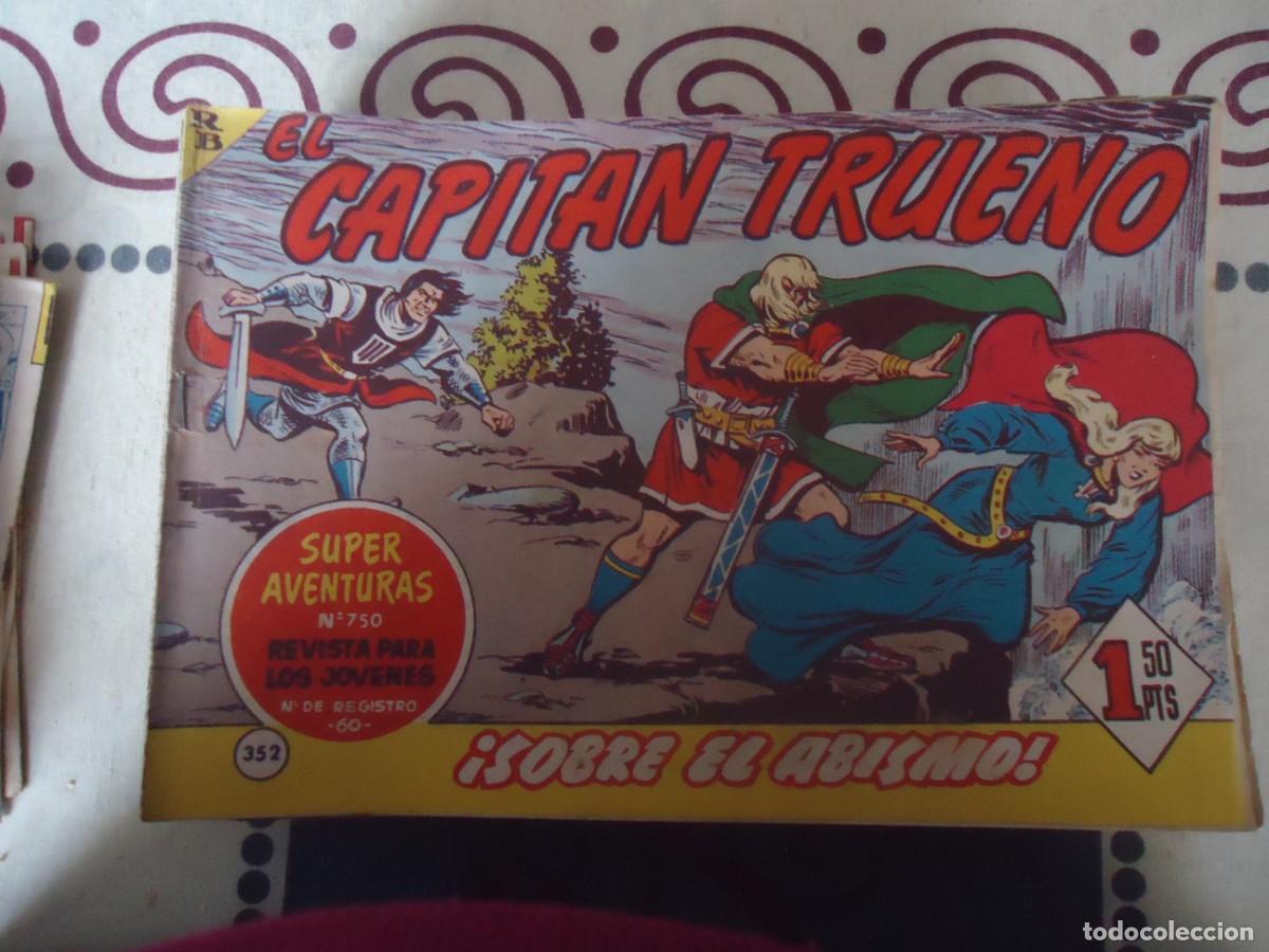 Tebeos: CAPITAN TRUENO N&ordm; 352, sobre el abismo