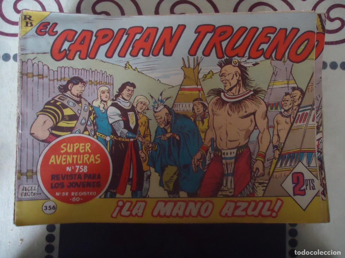 BDs: CAPITAN TRUENO N&ordm; 356, LA MANO AZUL