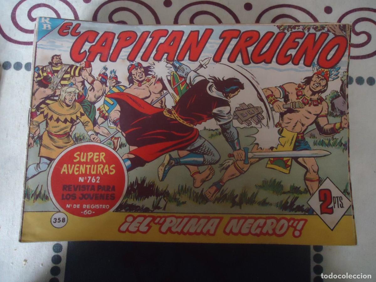 Livros de Banda Desenhada: CAPITAN TRUENO N&ordm; 358, EL PUMA NEGRO