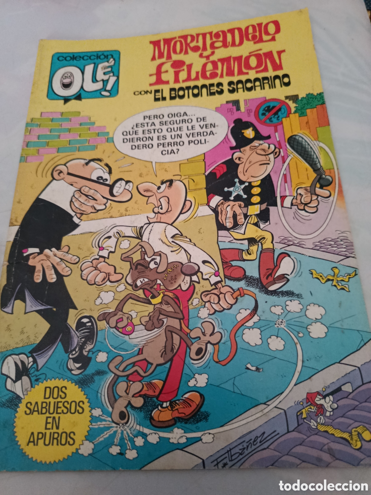 Tebeos: Mortadelo y el botones Sacarino