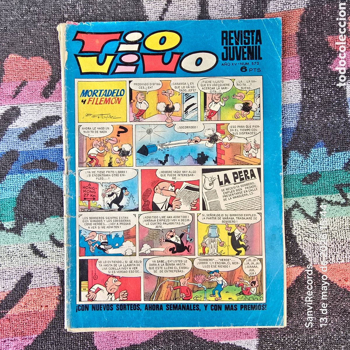 Comics: TIO VIVO, REVISTA JUVENIL 572 (A&Ntilde;O XV) (BRUGUERA)