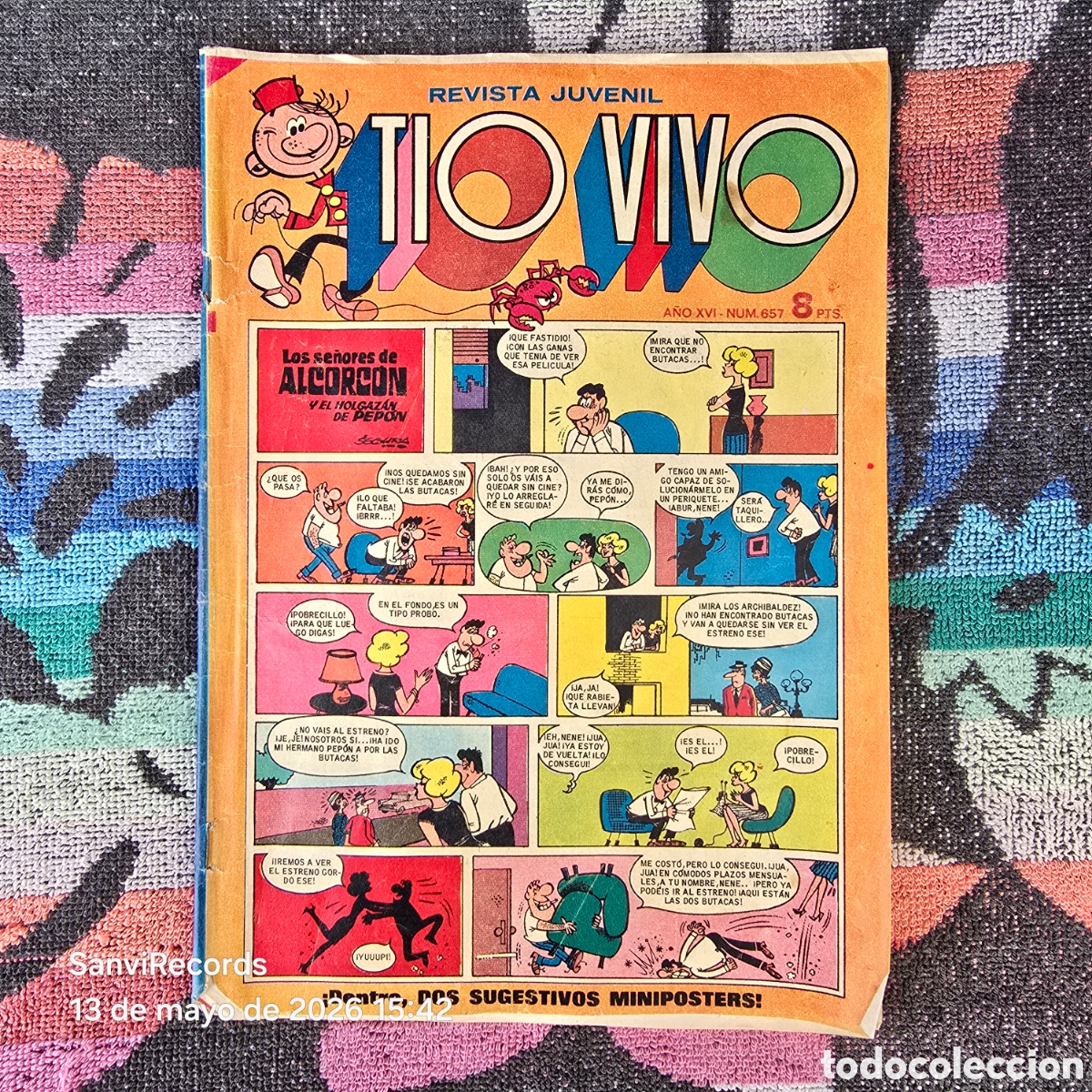 Comics: TIO VIVO, REVISTA JUVENIL 657 (A&Ntilde;O XVI) (BRUGUERA)