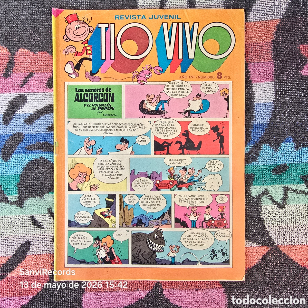 Comics: TIO VIVO, REVISTA JUVENIL 680 (A&Ntilde;O XVII) (BRUGUERA)
