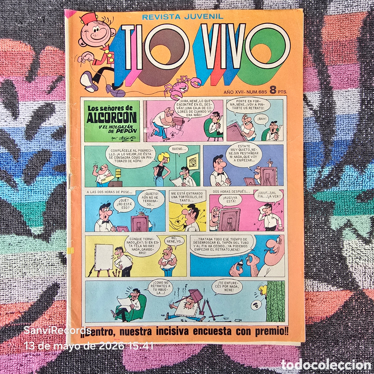 Comics: TIO VIVO, REVISTA JUVENIL 685 (A&Ntilde;O XVII) (BRUGUERA)