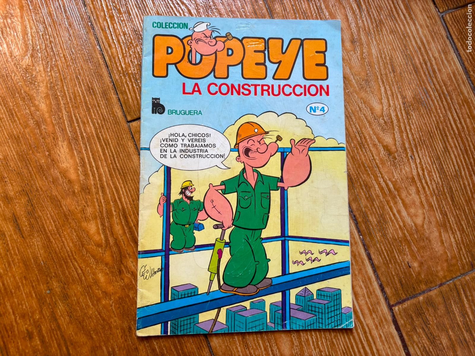 Tebeos: COLECCION POPEYE N&ordm; 4 EDITORIAL BRUGUERA