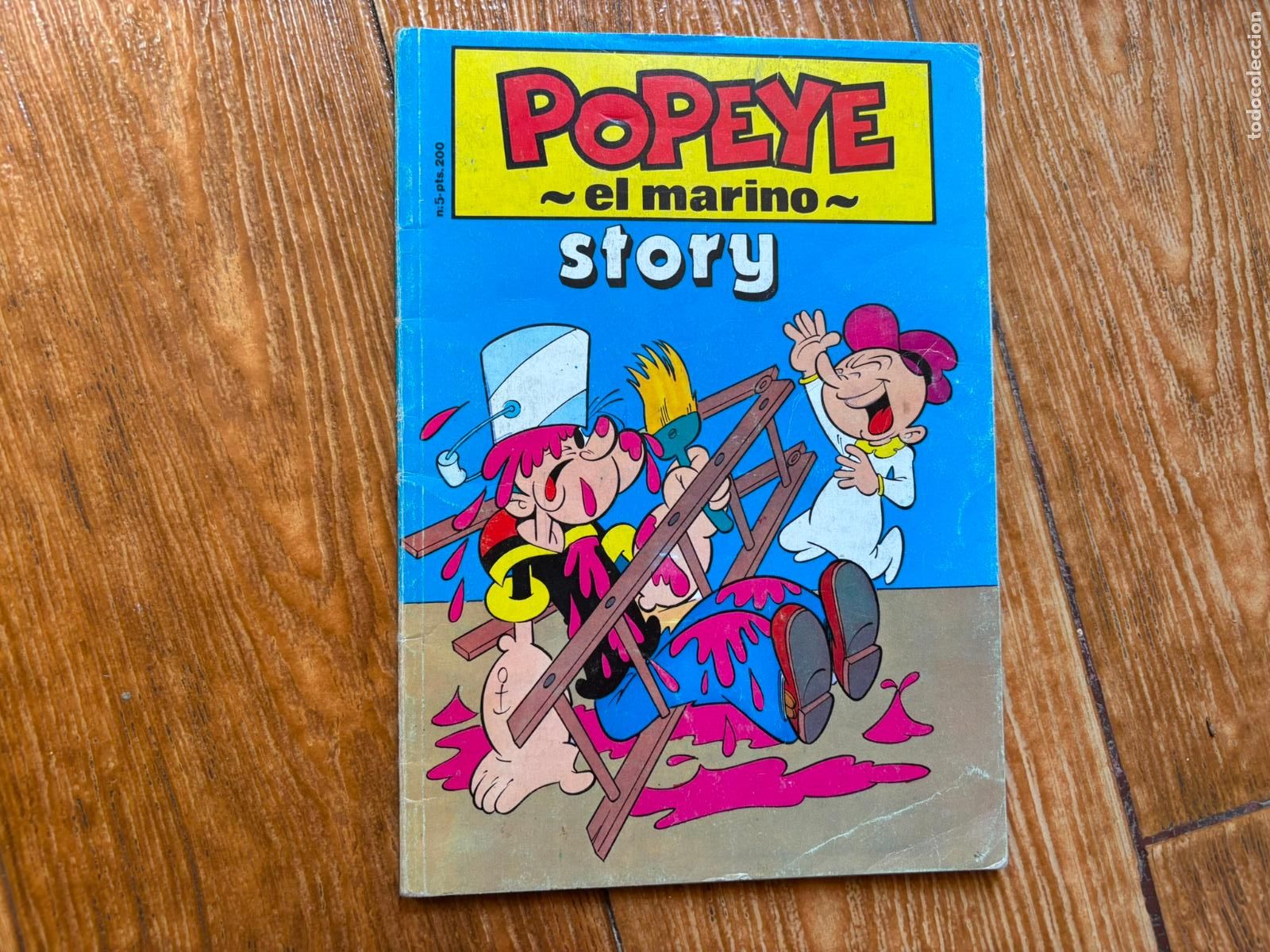Tebeos: POPEYE EL MARINO STORY N&ordm; 5 NEW COMIC 1990