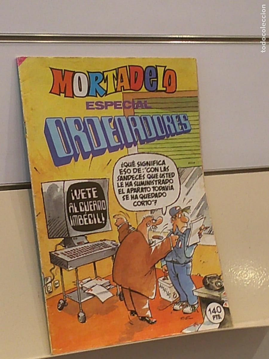 Tebeos: MORTADELO ESPECIAL N&ordm; 193 ORDENADORES - BRUGUERA 1985