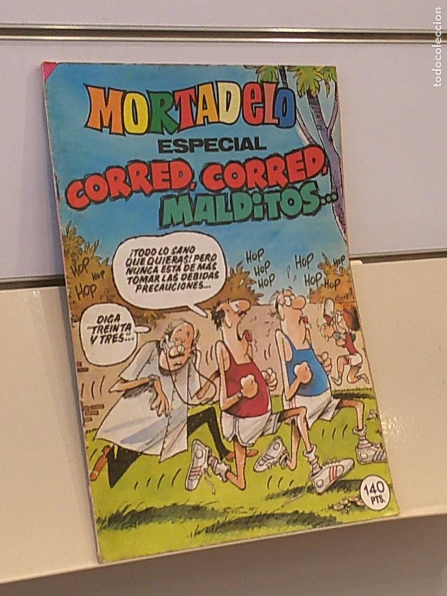 Tebeos: MORTADELO ESPECIAL N&ordm; 195 CORRED, CORRED, MALDITOS... - BRUGUERA 1985