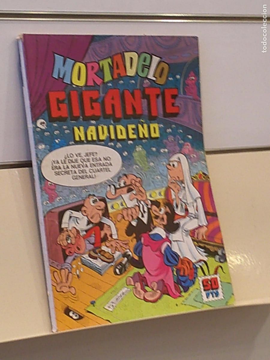 Tebeos: MORTADELO GIGANTE NAVIDE&Ntilde;O - BRUGUERA 1974