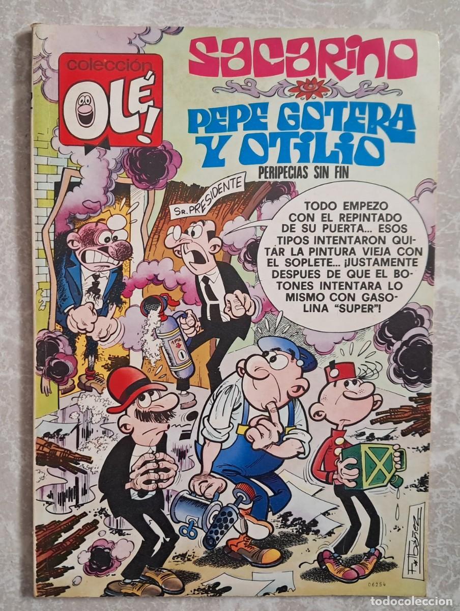 Tebeos: TEBEO DE OLE SACARINO CON PEPE GOTERA Y OTILIO EN PERIPECIAS SIN FIN DEL A&Ntilde;O 1978 N&ordm; 122