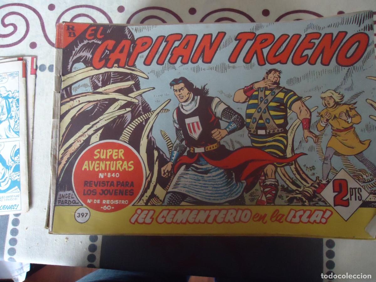 Tebeos: CAPITAN TRUENO N&ordm; 397, el cementerio en la isla