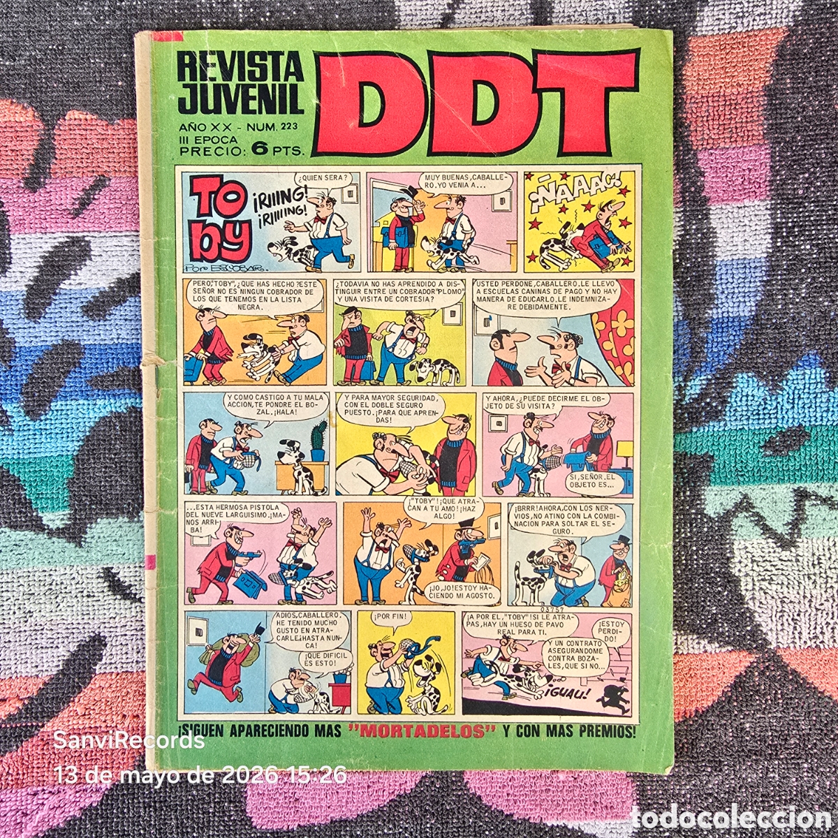 Tebeos: DDT, REVISTA JUVENIL 223 (A&Ntilde;O XX) (III EPOCA) (BRUGUERA)