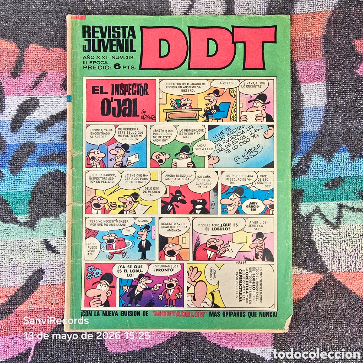Tebeos: DDT, REVISTA JUVENIL 234 (A&Ntilde;O XXI) (III EPOCA) (BRUGUERA)