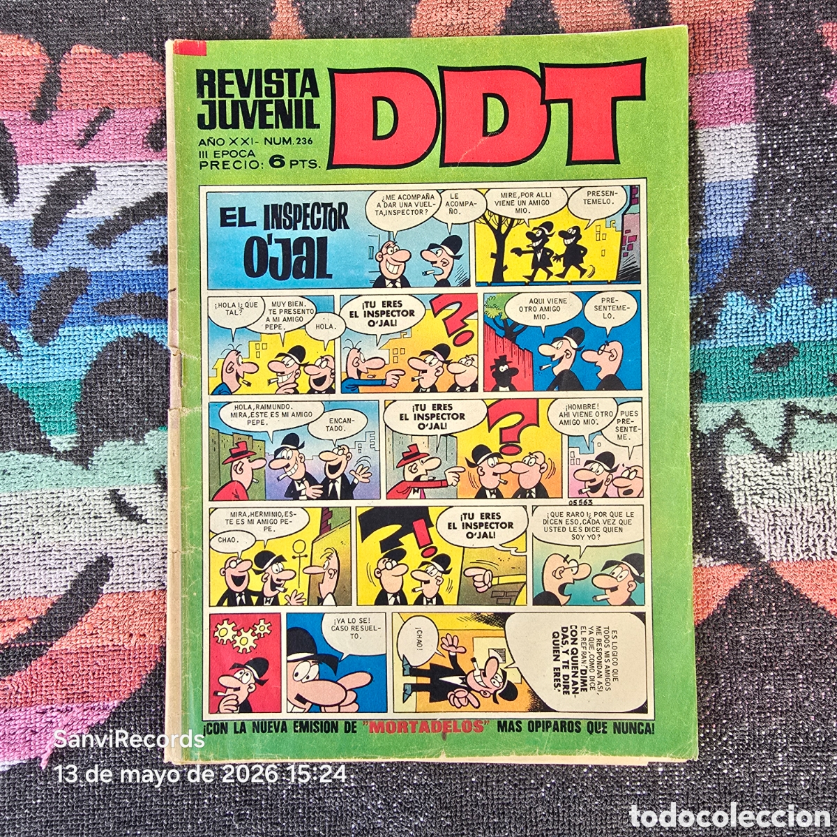Tebeos: DDT, REVISTA JUVENIL 236 (A&Ntilde;O XXI) (III EPOCA) (BRUGUERA)