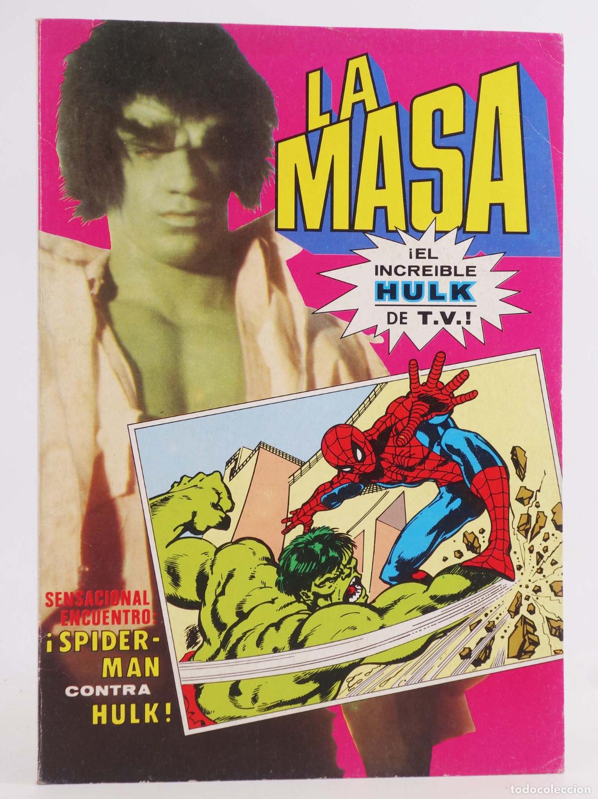 Tebeos: ALBUM MARVEL EXTRA 1. LA MASA EL INCREIBLE HULK DE TV. Bruguera, 1981