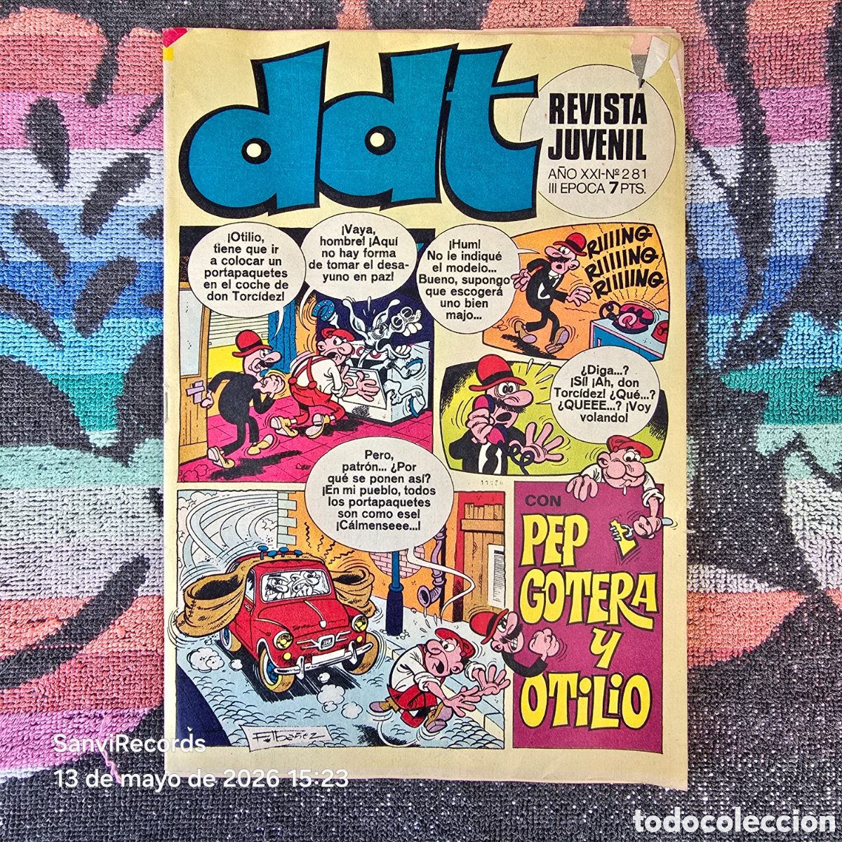 Tebeos: DDT, REVISTA JUVENIL 281 (A&Ntilde;O XXI) (III EPOCA) (BRUGUERA)