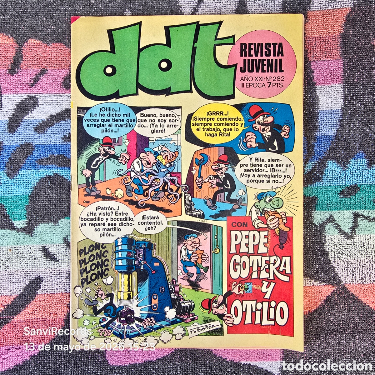Tebeos: DDT, REVISTA JUVENIL 282 (A&Ntilde;O XXI) (III EPOCA) (BRUGUERA)