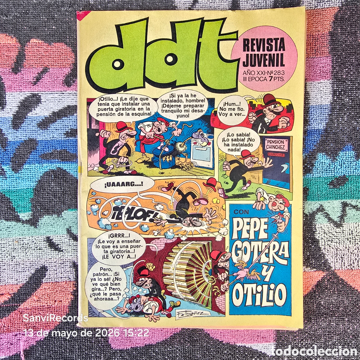 Tebeos: DDT, REVISTA JUVENIL 283 (A&Ntilde;O XXI) (III EPOCA) (BRUGUERA)