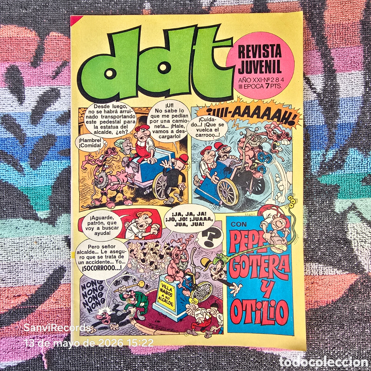 Tebeos: DDT, REVISTA JUVENIL 284 (A&Ntilde;O XXI) (III EPOCA) (BRUGUERA)