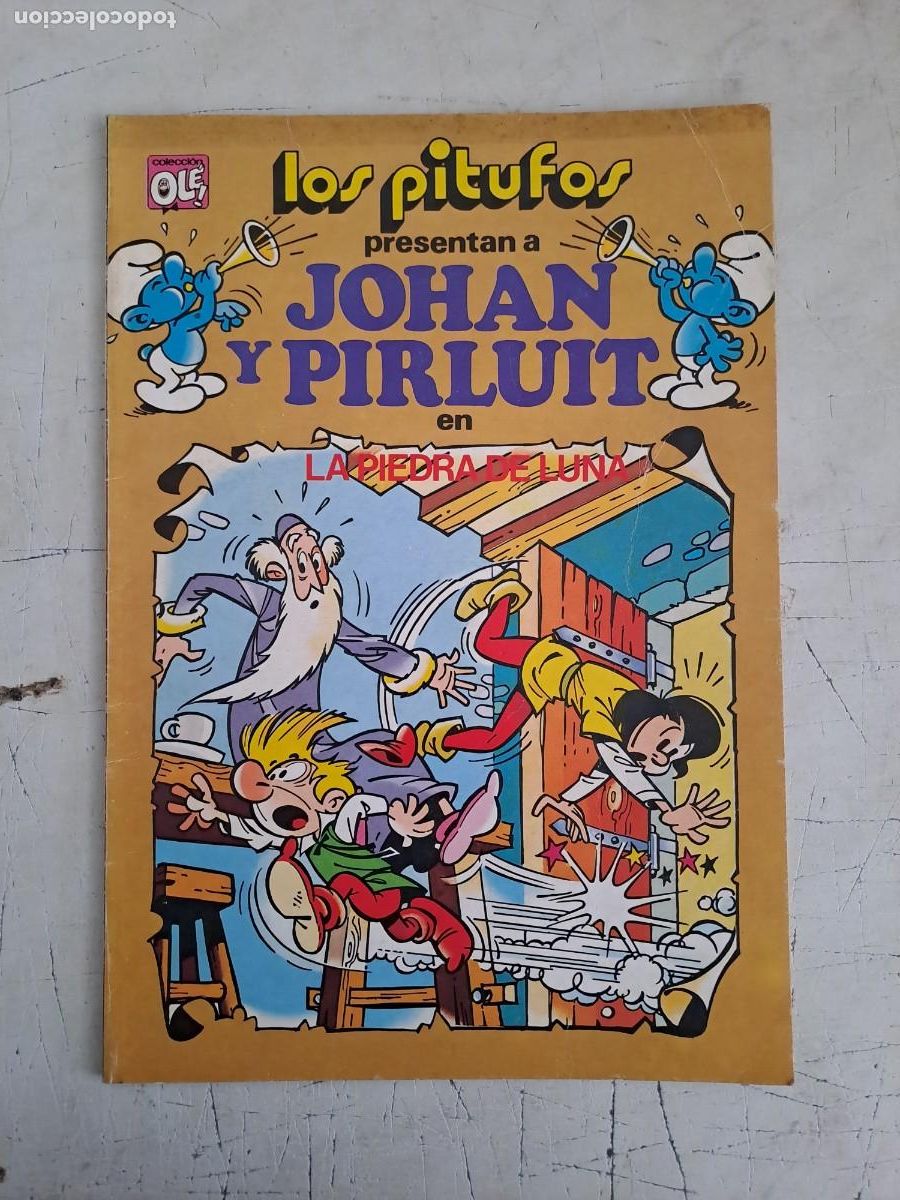 Tebeos: Ole 17, los Pitufos, Primera edici&oacute;n, Bruguera en muy buen estado
