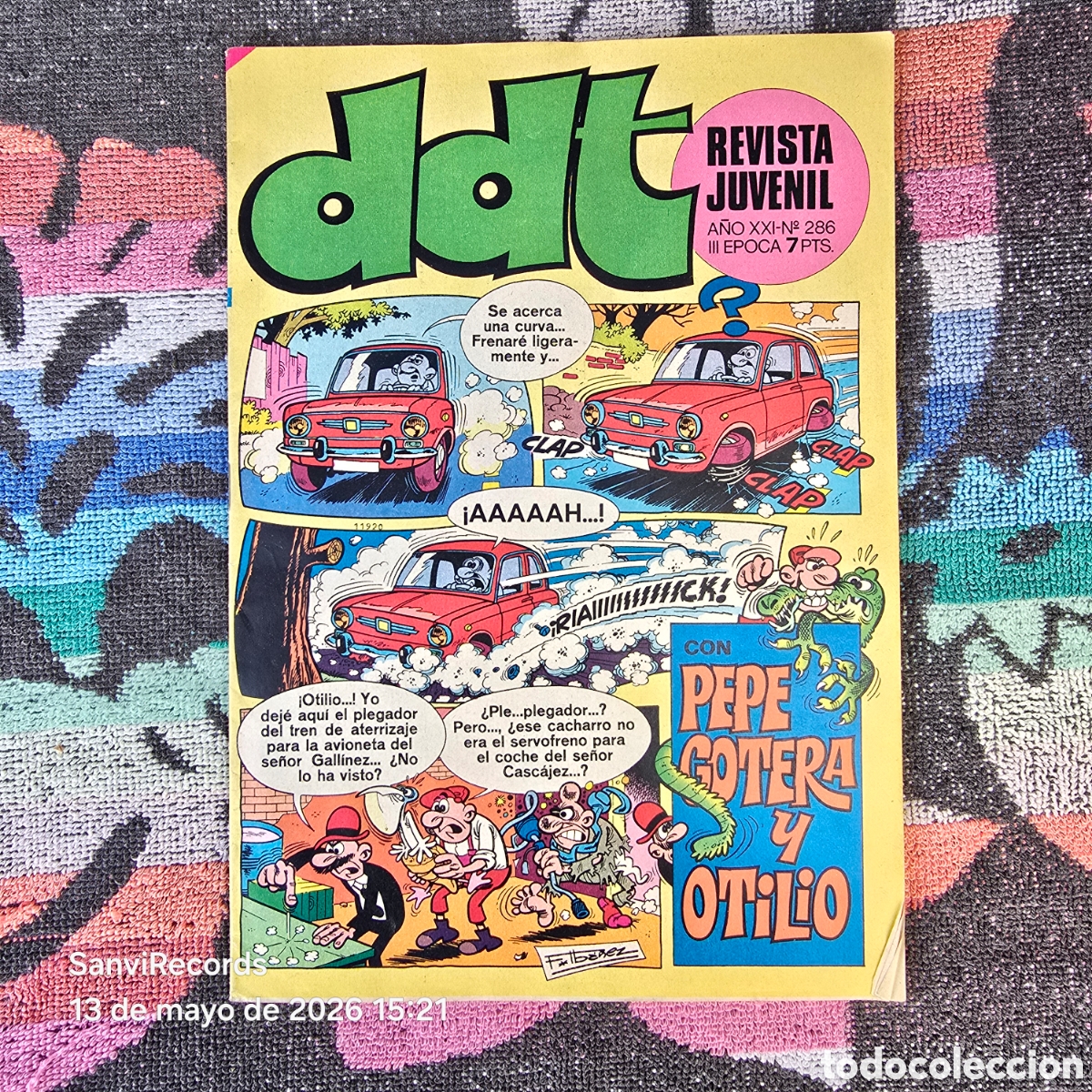 Tebeos: DDT, REVISTA JUVENIL 286 (A&Ntilde;O XXI) (III EPOCA) (BRUGUERA)