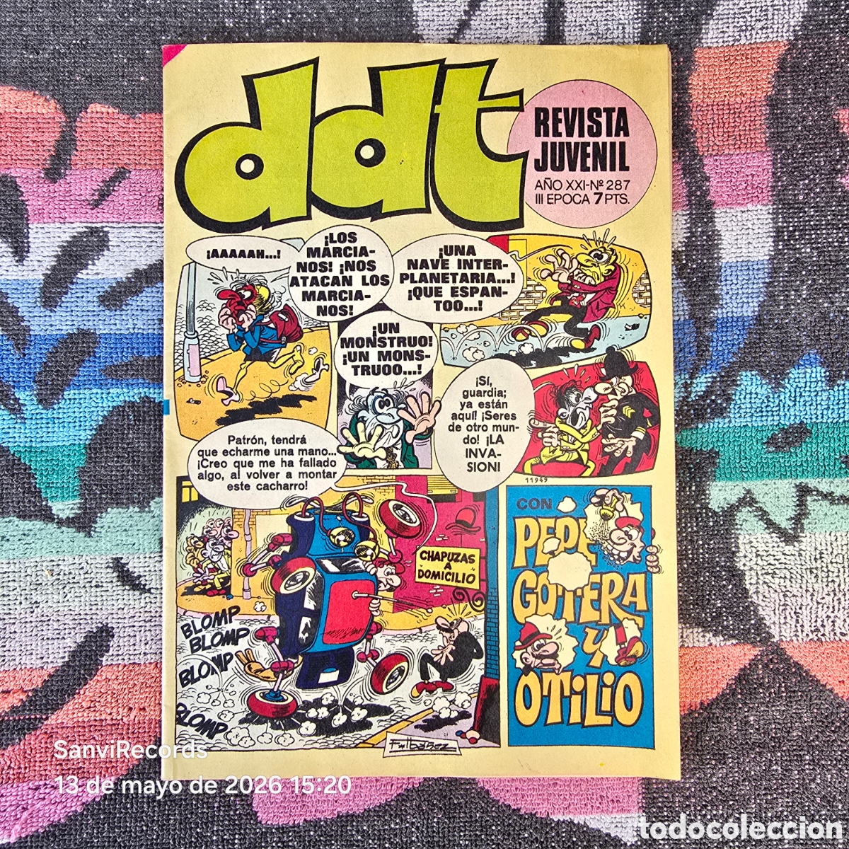 Tebeos: DDT, REVISTA JUVENIL 287 (A&Ntilde;O XXI) (III EPOCA) (BRUGUERA)