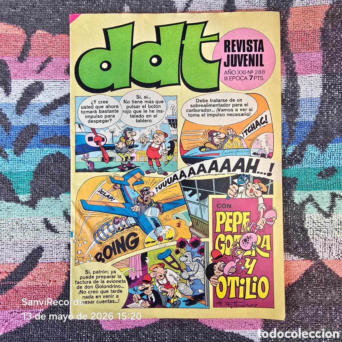 Tebeos: DDT, REVISTA JUVENIL 288 (A&Ntilde;O XXI) (III EPOCA) (BRUGUERA)