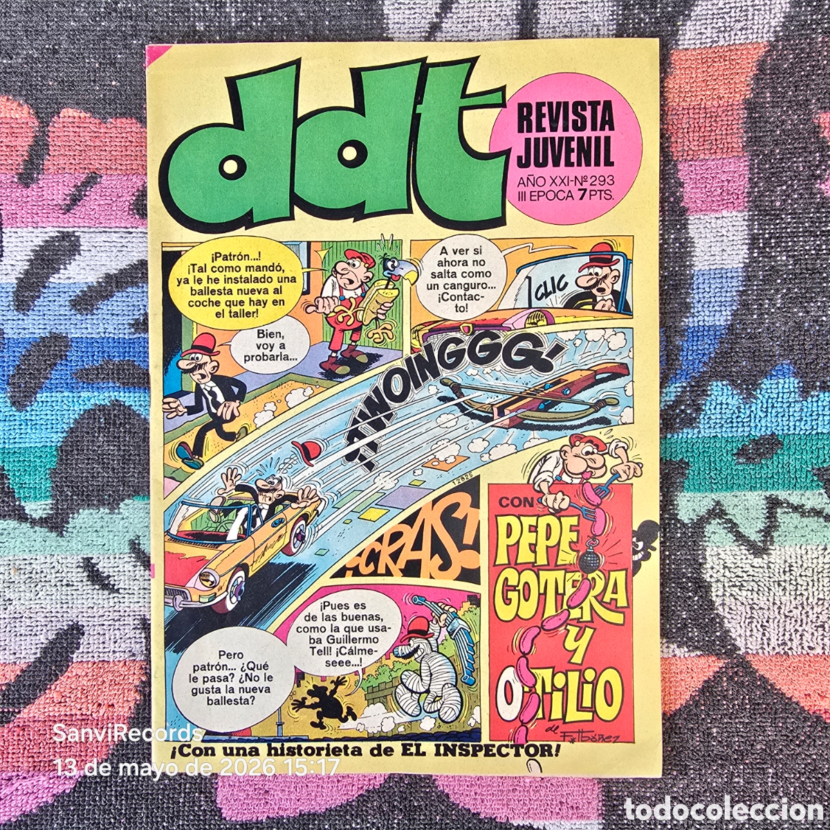 Tebeos: DDT, REVISTA JUVENIL 293 (A&Ntilde;O XXI) (III EPOCA) (BRUGUERA)