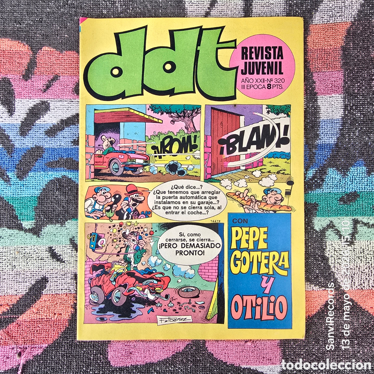 Tebeos: DDT, REVISTA JUVENIL 320 (A&Ntilde;O XXII) (III EPOCA) (BRUGUERA)