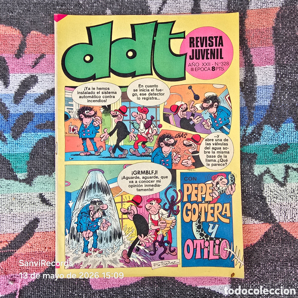 Tebeos: DDT, REVISTA JUVENIL 328 (A&Ntilde;O XXII) (III EPOCA) (BRUGUERA)