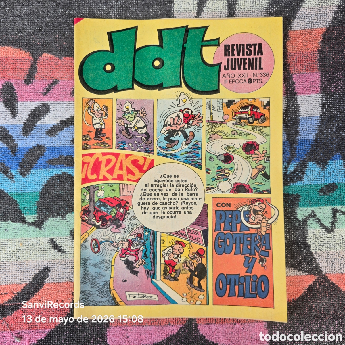 Tebeos: DDT, REVISTA JUVENIL 336 (A&Ntilde;O XXII) (III EPOCA) (BRUGUERA)
