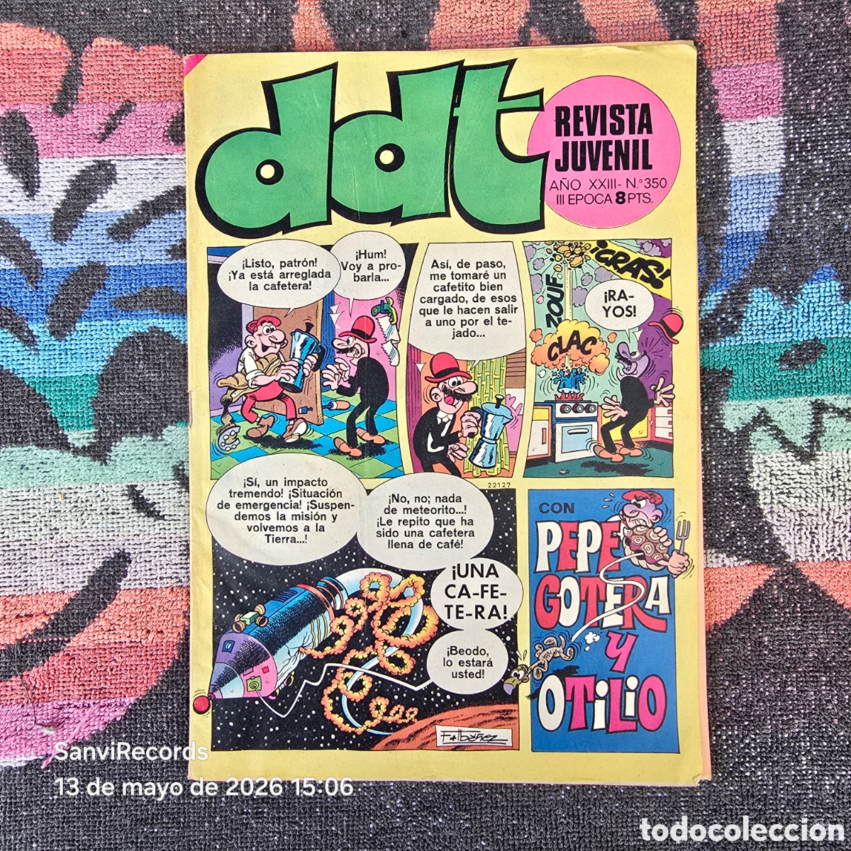 Tebeos: DDT, REVISTA JUVENIL 350 (A&Ntilde;O XXIII) (III EPOCA) (BRUGUERA)