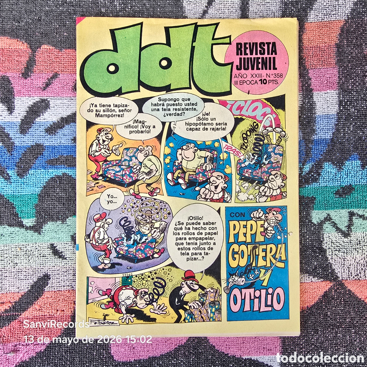 Tebeos: DDT, REVISTA JUVENIL 358 (A&Ntilde;O XXIII) (III EPOCA) (BRUGUERA)