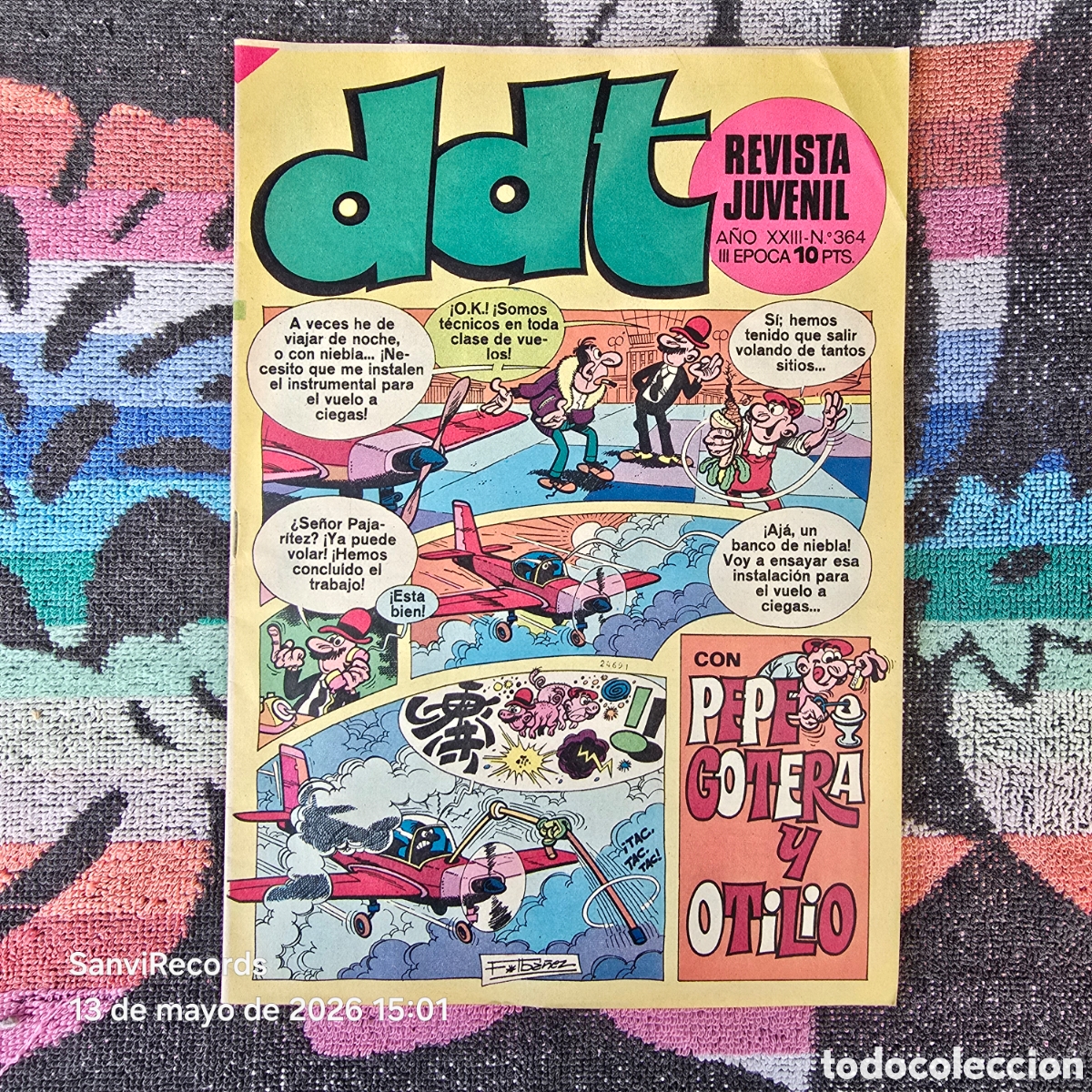 Tebeos: DDT, REVISTA JUVENIL 364 (A&Ntilde;O XXIII) (III EPOCA) (BRUGUERA)