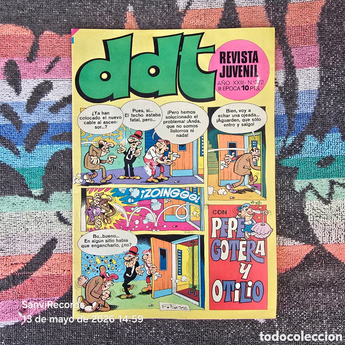 Tebeos: DDT, REVISTA JUVENIL 372 (A&Ntilde;O XXIII) (III EPOCA) (BRUGUERA)