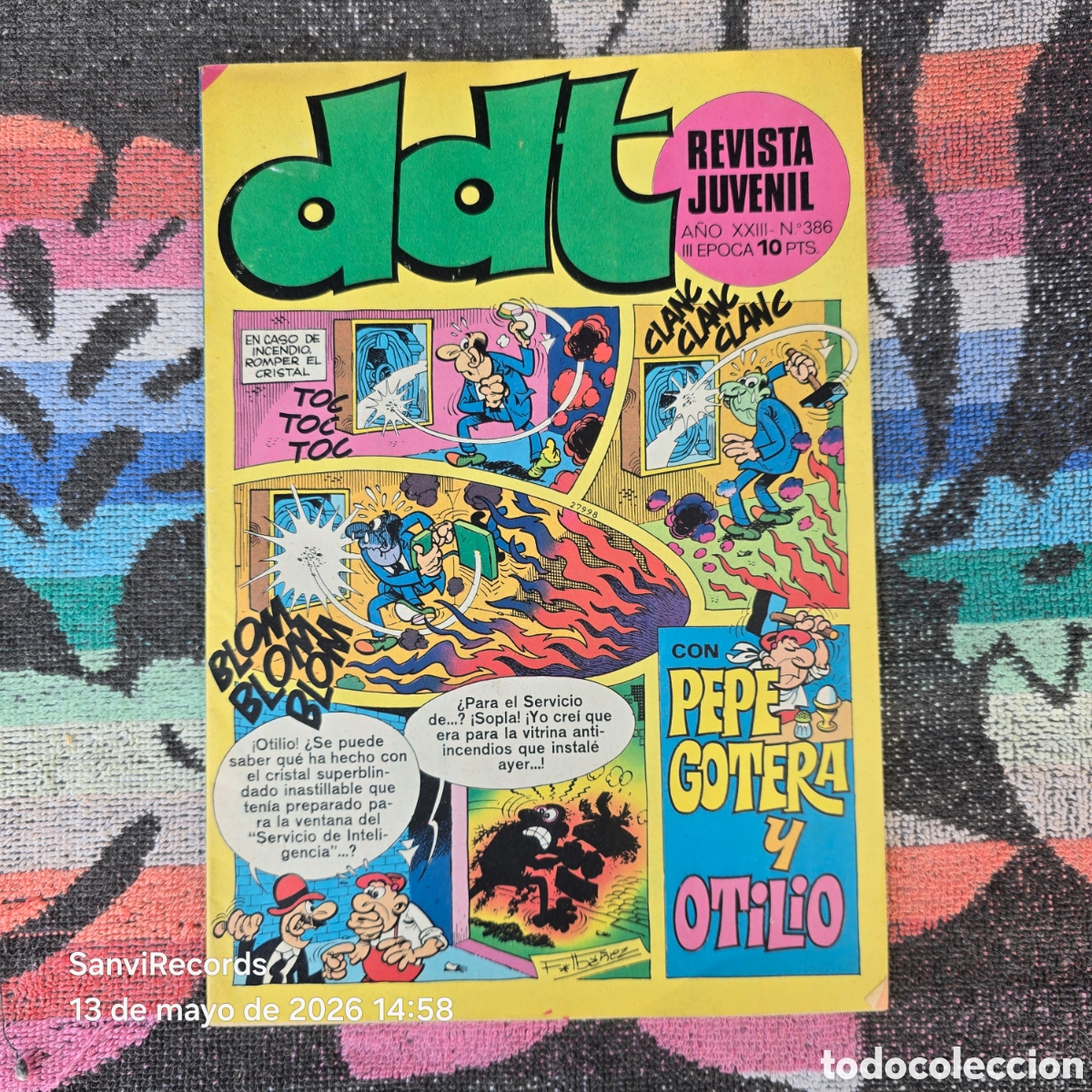 Tebeos: DDT, REVISTA JUVENIL 386 (A&Ntilde;O XXIII) (III EPOCA) (BRUGUERA)