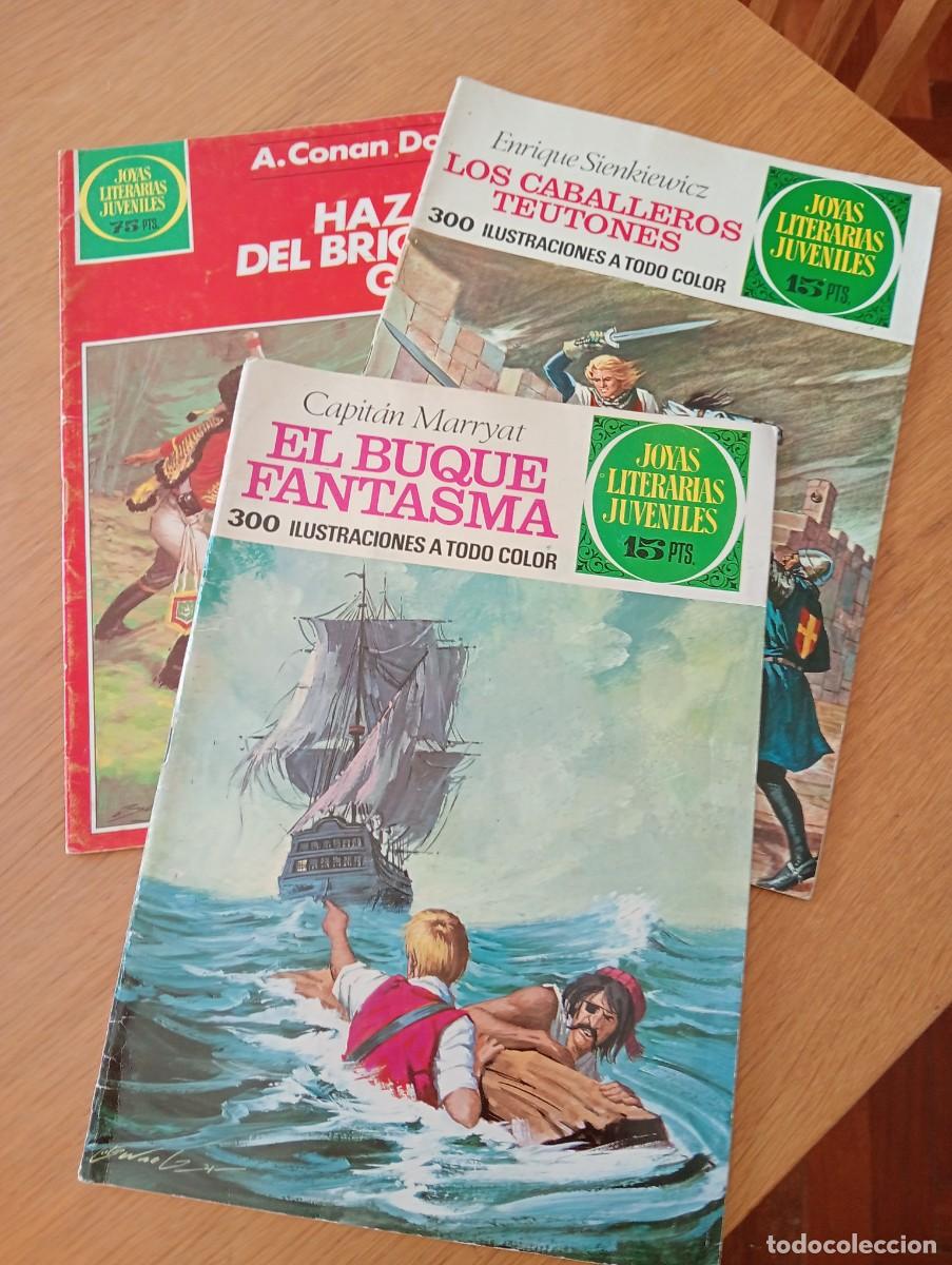 Tebeos: LOTE CON 3 EJEMPLARES DE JOYAS LITERARIAS JUVENILES (DE 270). GRAPA. BRUGUERA. 1971 &ndash; 83.