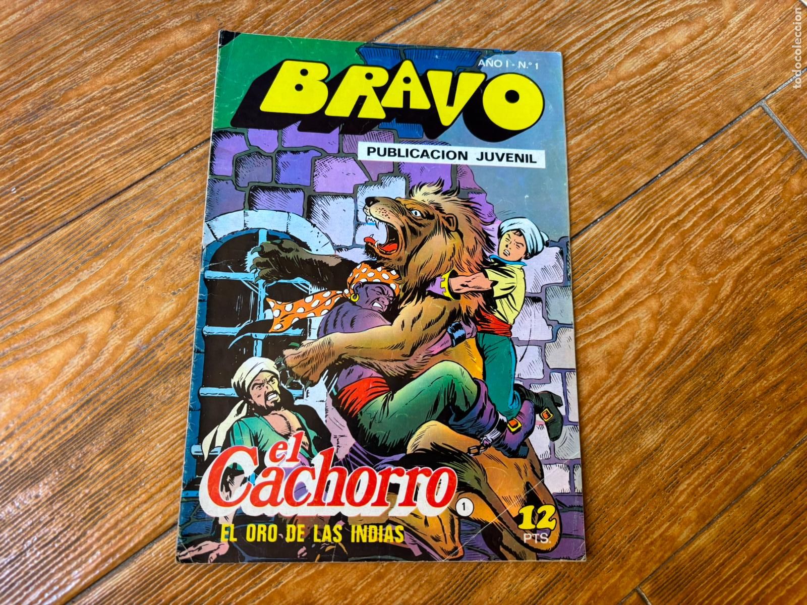 Tebeos: COLECCION BRAVO - EL CACHORRO N&ordm; 1 EDITORIAL BRUGUERA