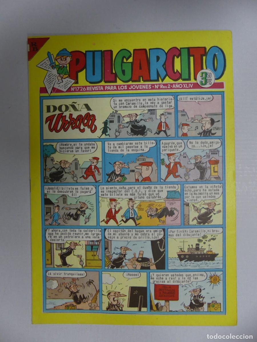 Livros de Banda Desenhada: REVISTA PARA LOS JOVENES PULGARCITO N&ordm; 1726