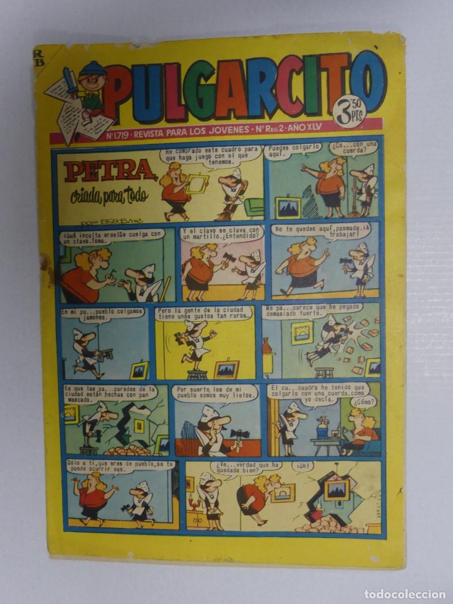 Tebeos: REVISTA PARA LOS JOVENES PULGARCITO N&ordm;1719